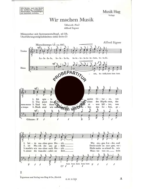 Wir machen Musik